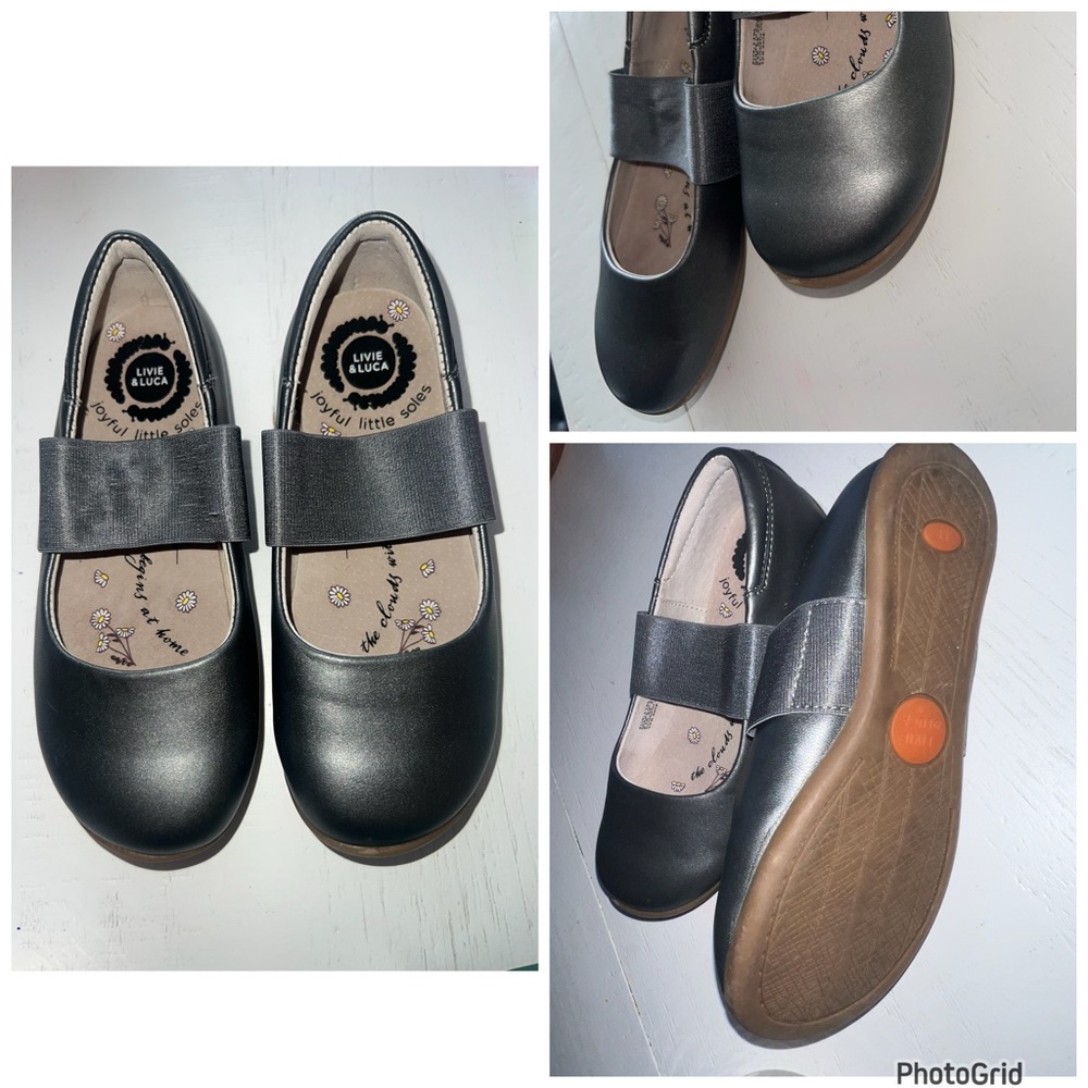 Livie & Luca grey Kids Shoes